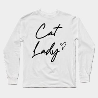 Cat Lady Long Sleeve T-Shirt